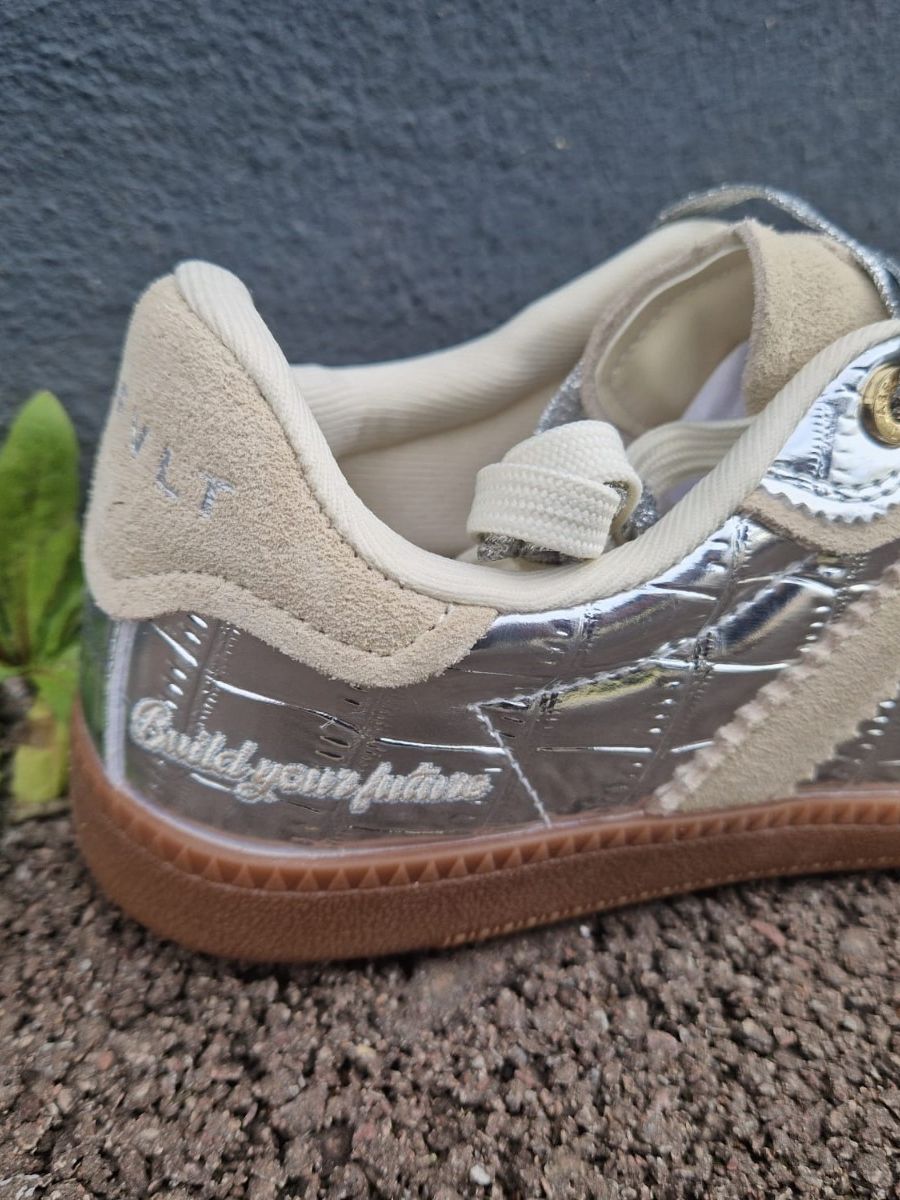 Baskets basses Asfvlt argent – Image 2