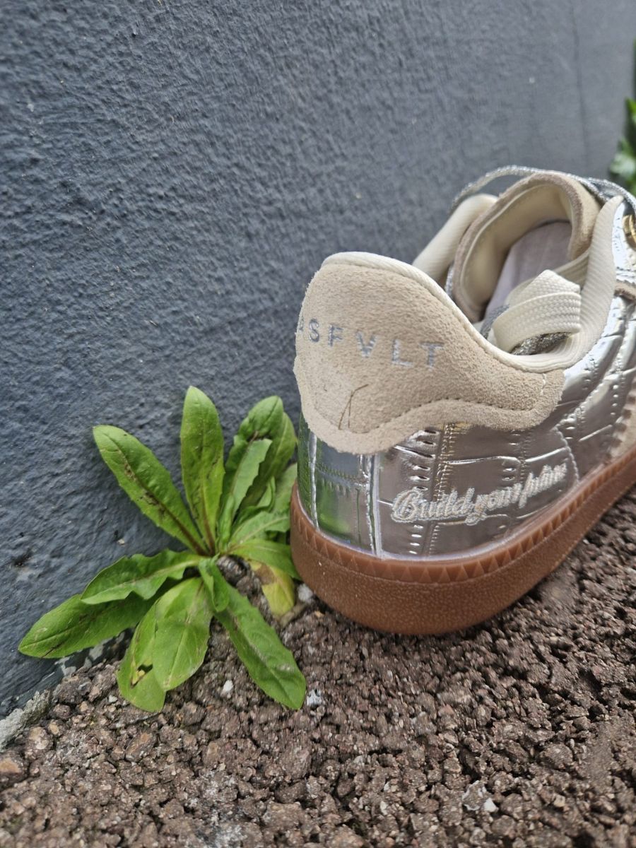 Baskets basses Asfvlt argent – Image 3