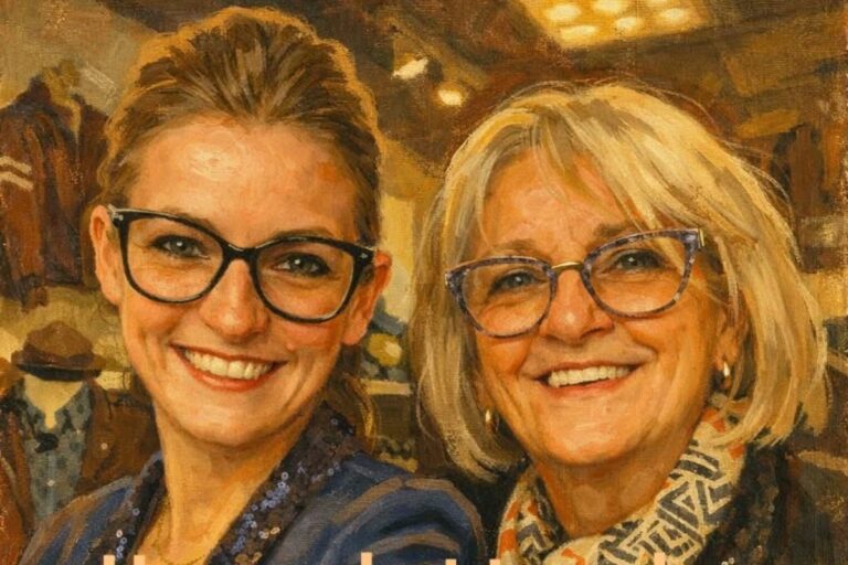 laurie et sa maman, fondatrices de la boutique de mode Lilot Chaussures