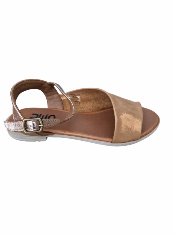 sandales plates camel Bueno