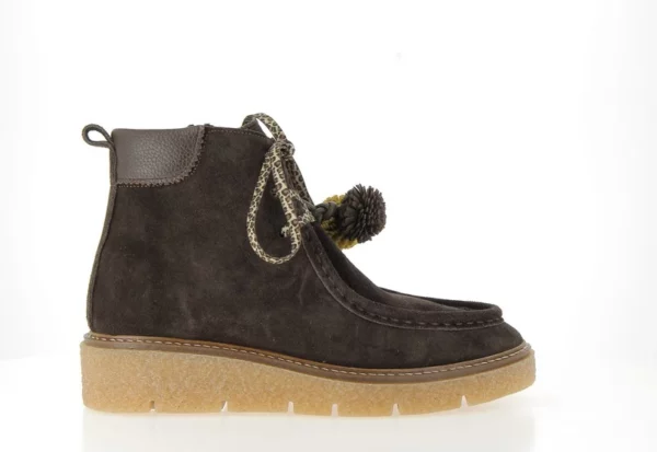 Chaussures esprit clarks ETEVAUX SUEDE-SUEDE-FLOTTER - Tdm