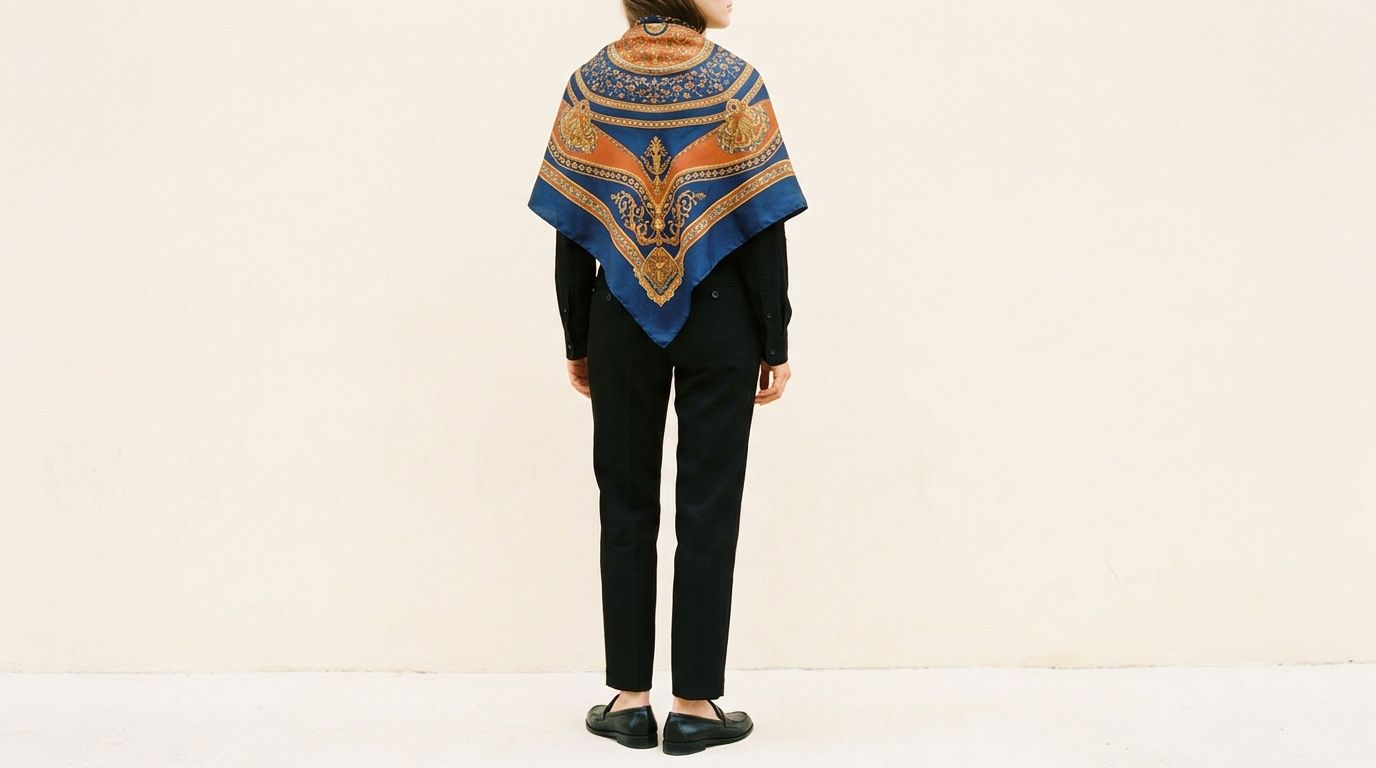 Dompter le grand carré 90 x 90 — foulard carré
