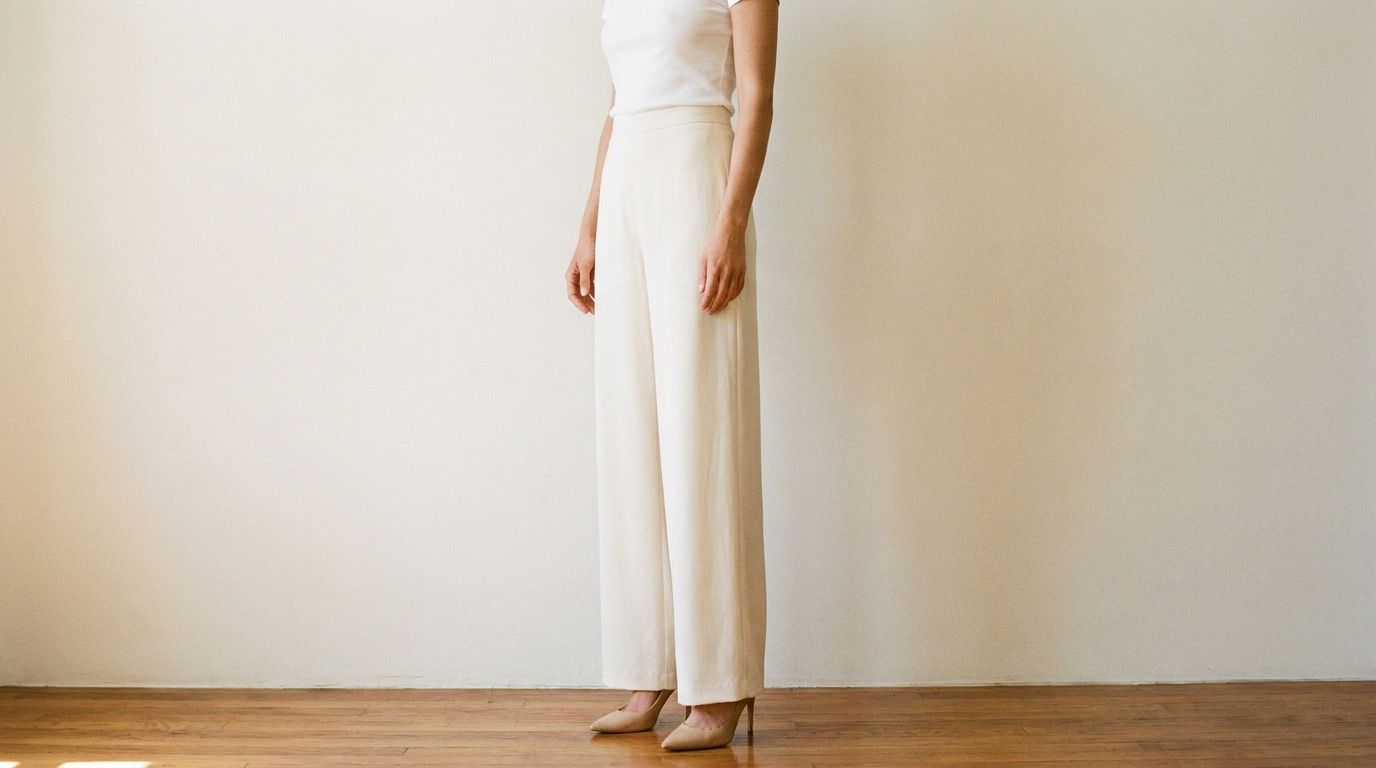 Le talon, valeur sûre du large — pantalon large