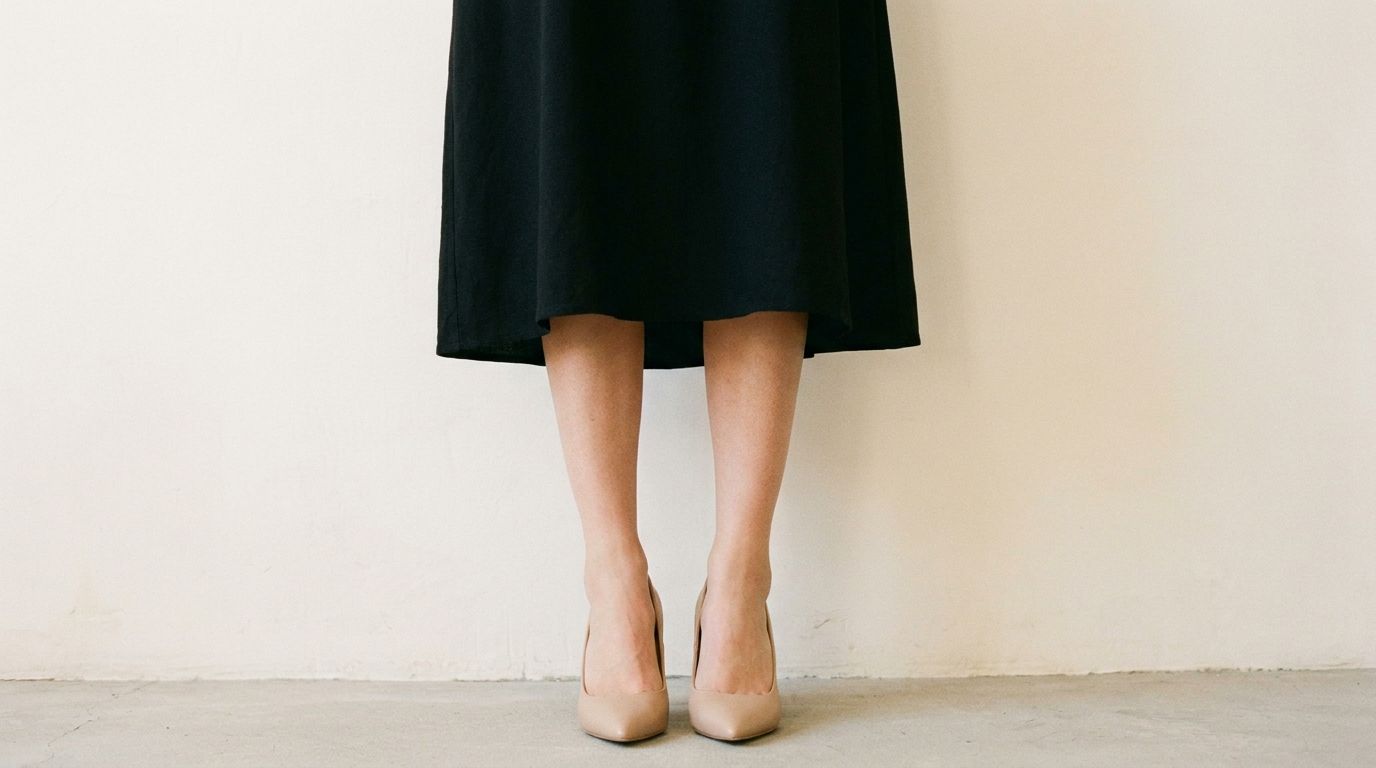 La couleur de la chaussure — quelle chaussure avec une robe