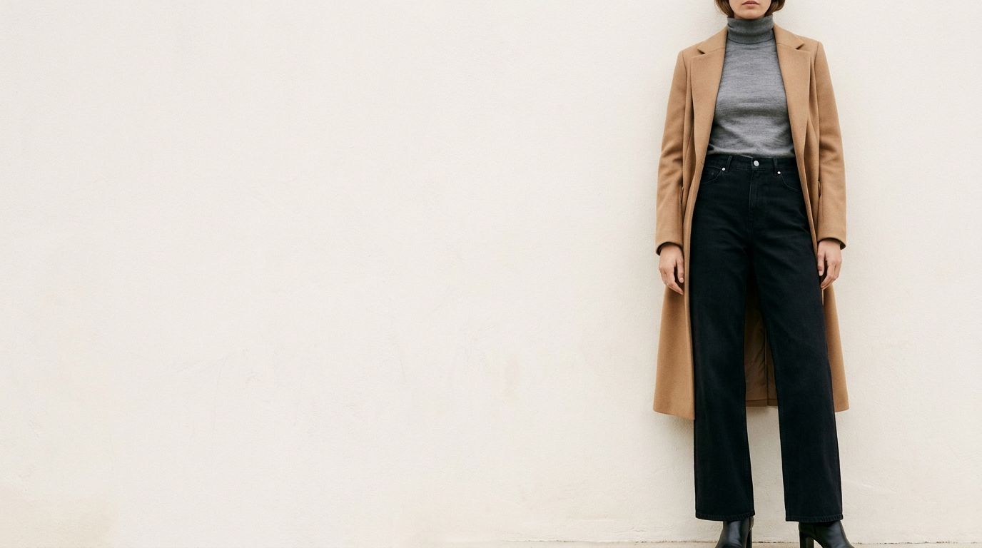 Le jean large en hiver — jean large