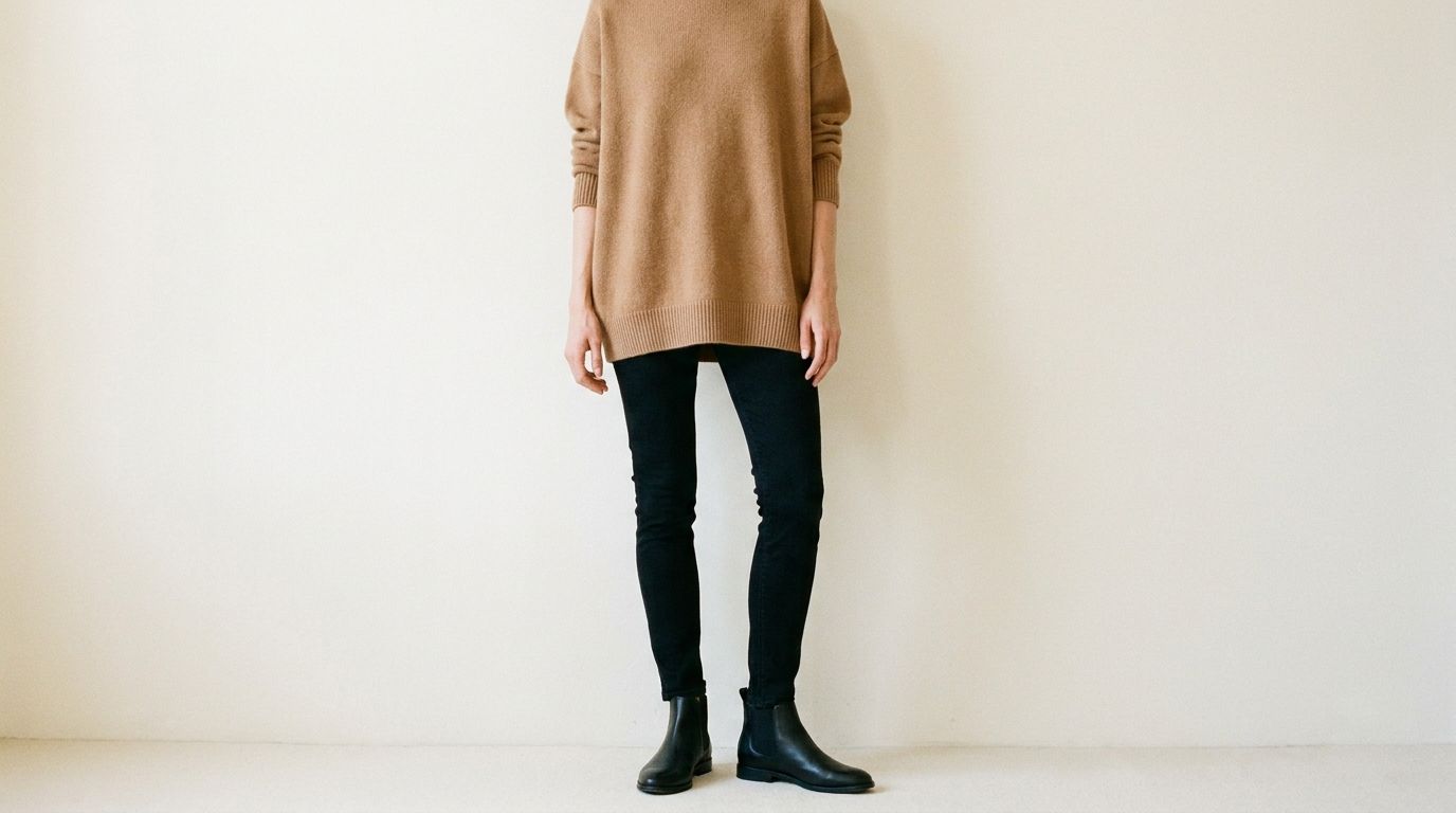 Avec quel bas porter le pull oversize — pull oversize femme