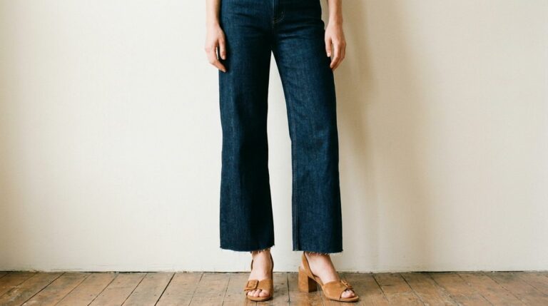Quelles chaussures avec un jean wide leg ? — jean wide leg