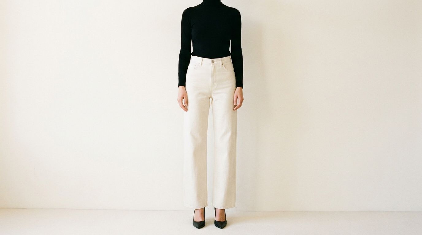 Selon votre morphologie — jean wide leg