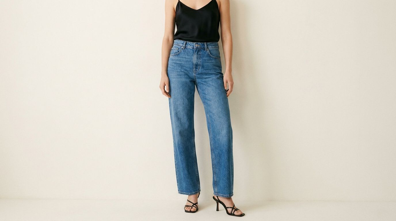 Habillé ou décontracté : le même jean, deux registres — jean wide leg