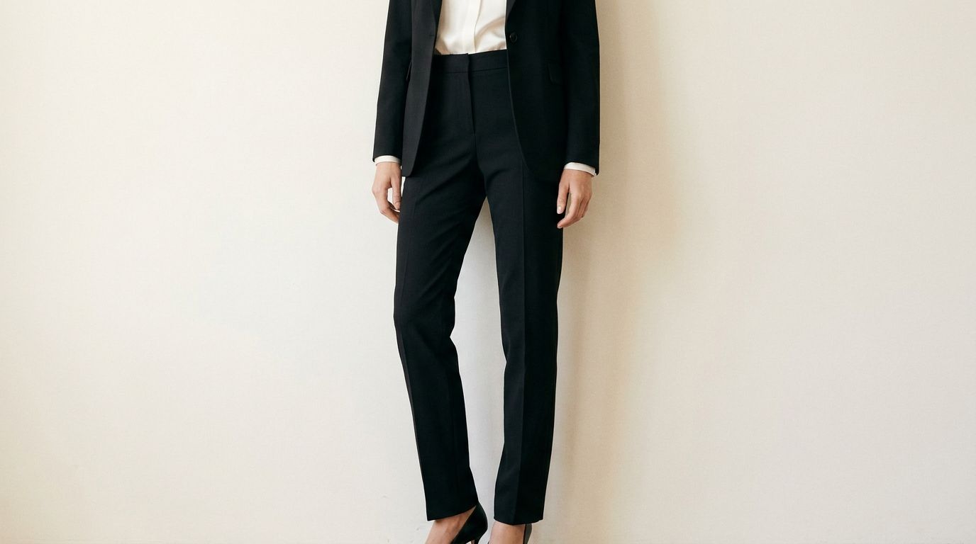 L’escarpin avec un tailleur pantalon — chaussure tailleur pantalon