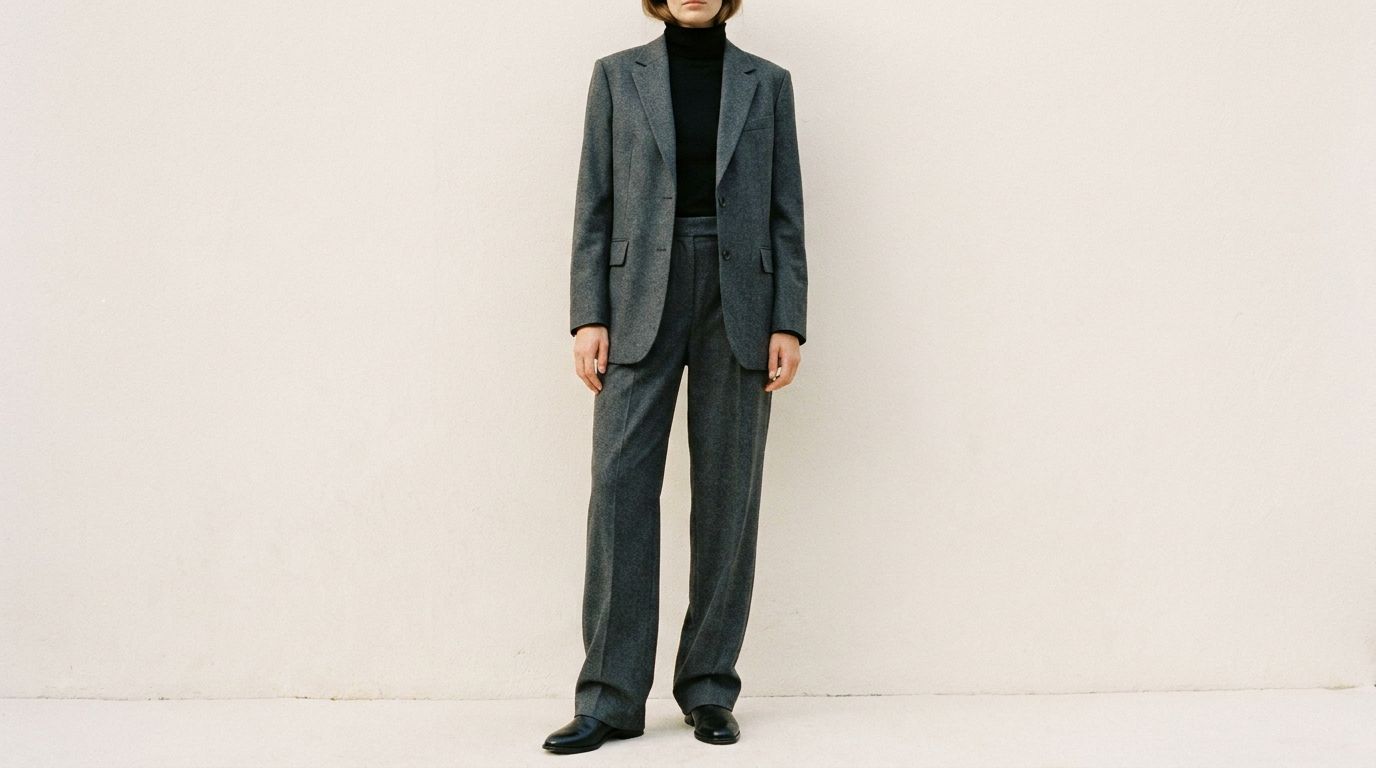 Le tailleur pantalon selon la morphologie — chaussure tailleur pantalon