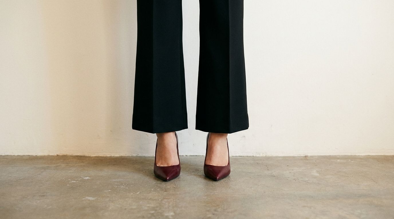 Les erreurs avec un tailleur pantalon — chaussure tailleur pantalon