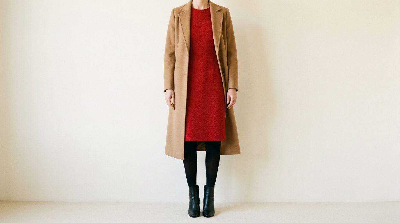 La robe rouge selon la saison — chaussure robe rouge