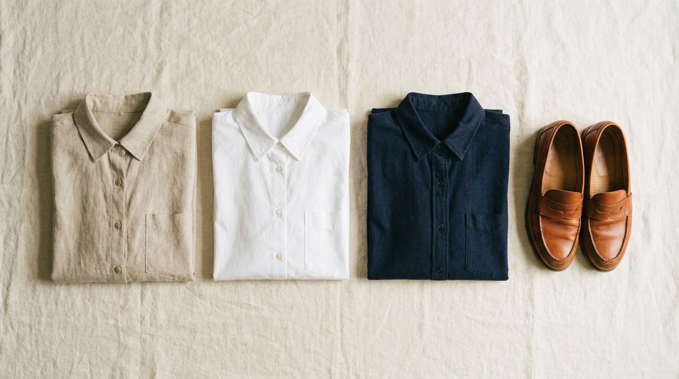 Choisir la matière selon la saison — robe chemise