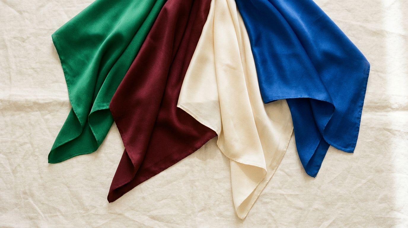 Quelle couleur de foulard en soie choisir ? — foulard en soie