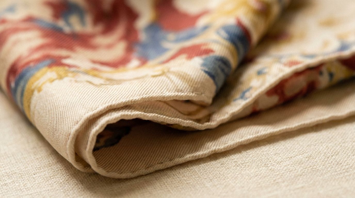 Reconnaître une vraie soie — foulard en soie