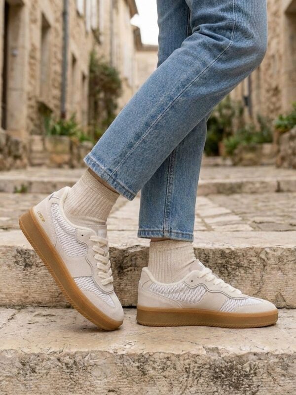Baskets Blanc Cassé SJ Cortina