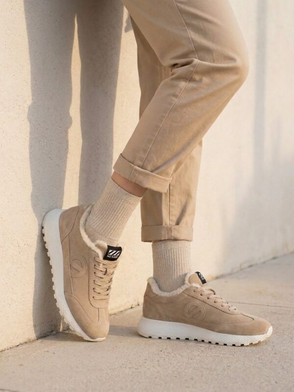 CARTER JOGGER SUEDE COCOON DUNE DOVE