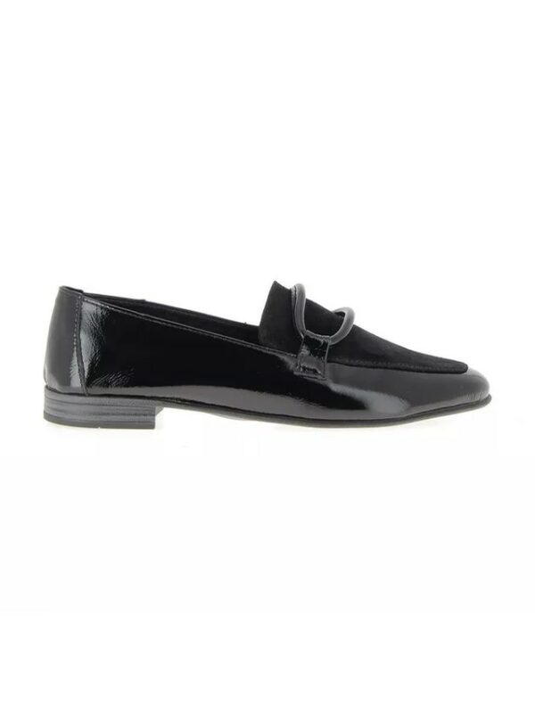 Mocassins ESPARROS PATENT-SUEDE-PATENT - Noir