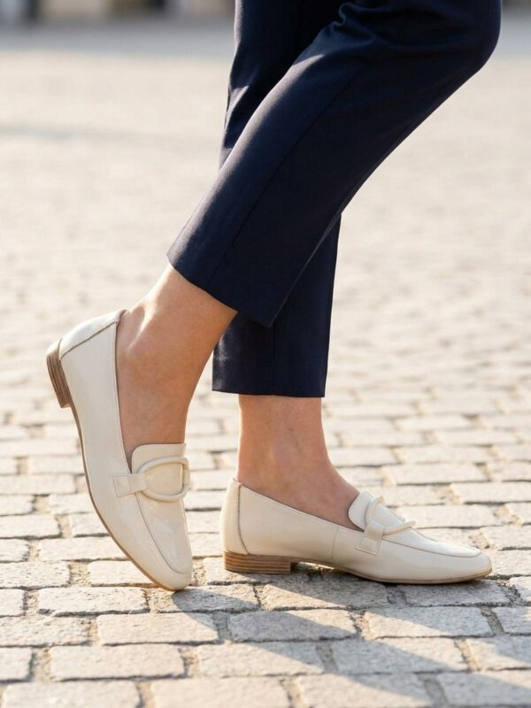 Mocassins Coco et Abricot ESPARROS PAILLE
