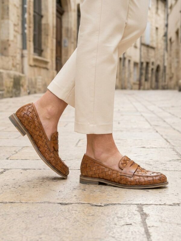 Mocassins Coco et Abricot LAIGLE CUOIO
